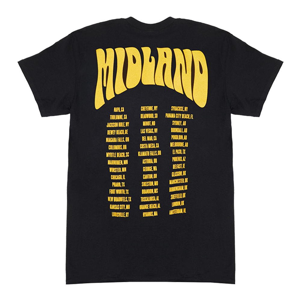 2018 Photo Tour T-Shirt Back