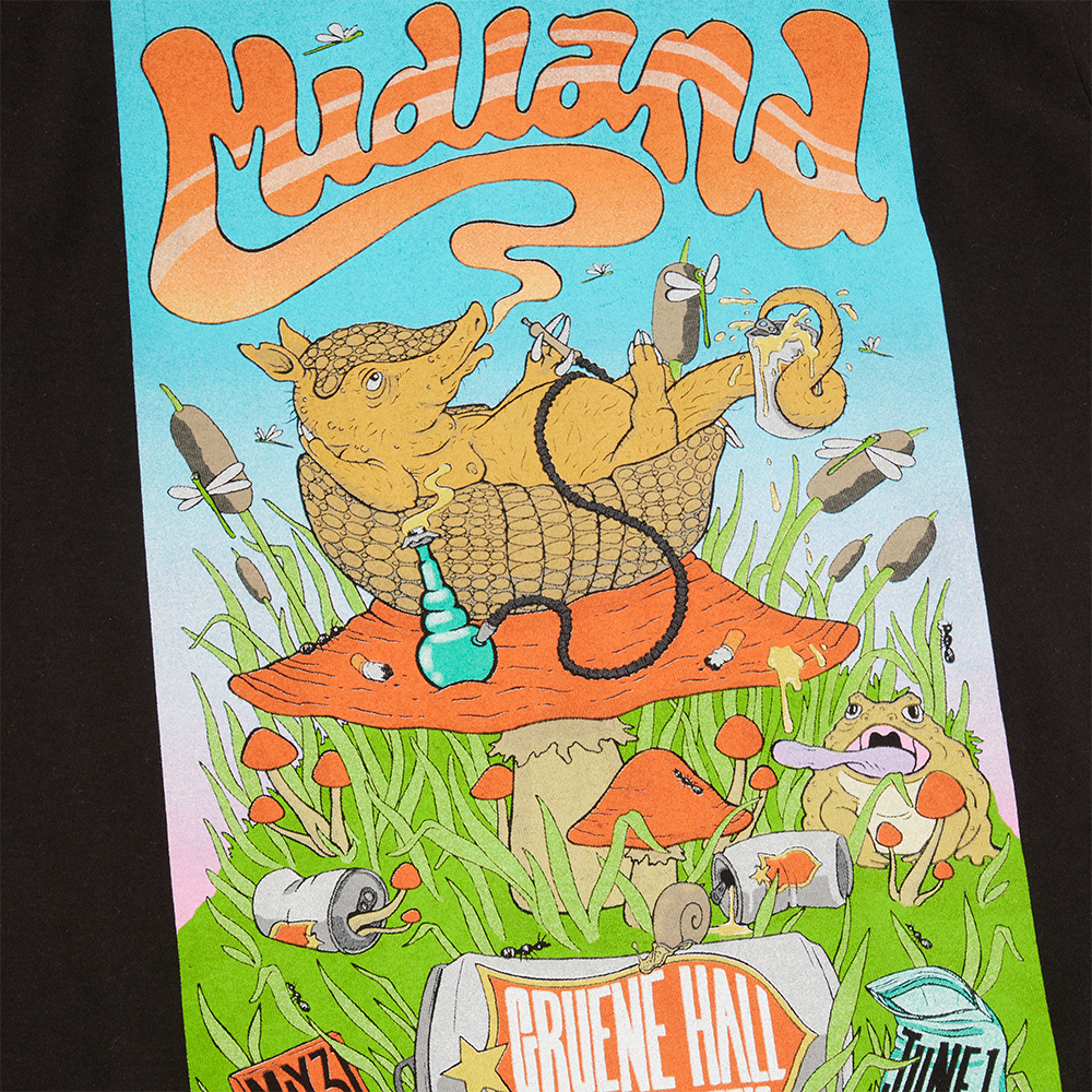 Gruene Hall Event T-Shirt Graphics Detail