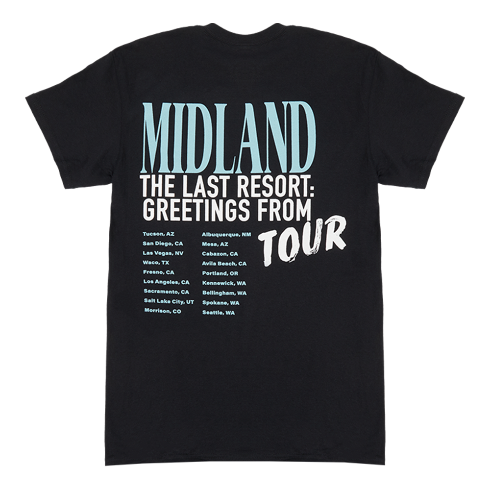 Last Resort Band Tee Back