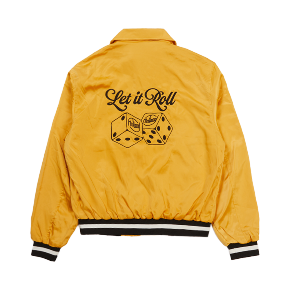 Let It Roll Bomber Jacket Back