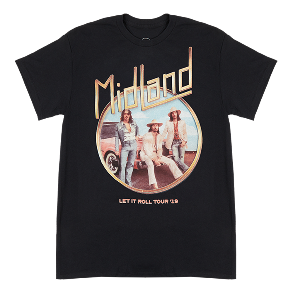 Let It Roll Photo Tee Front