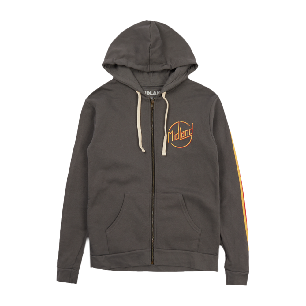 Logo Zip Hoodie
