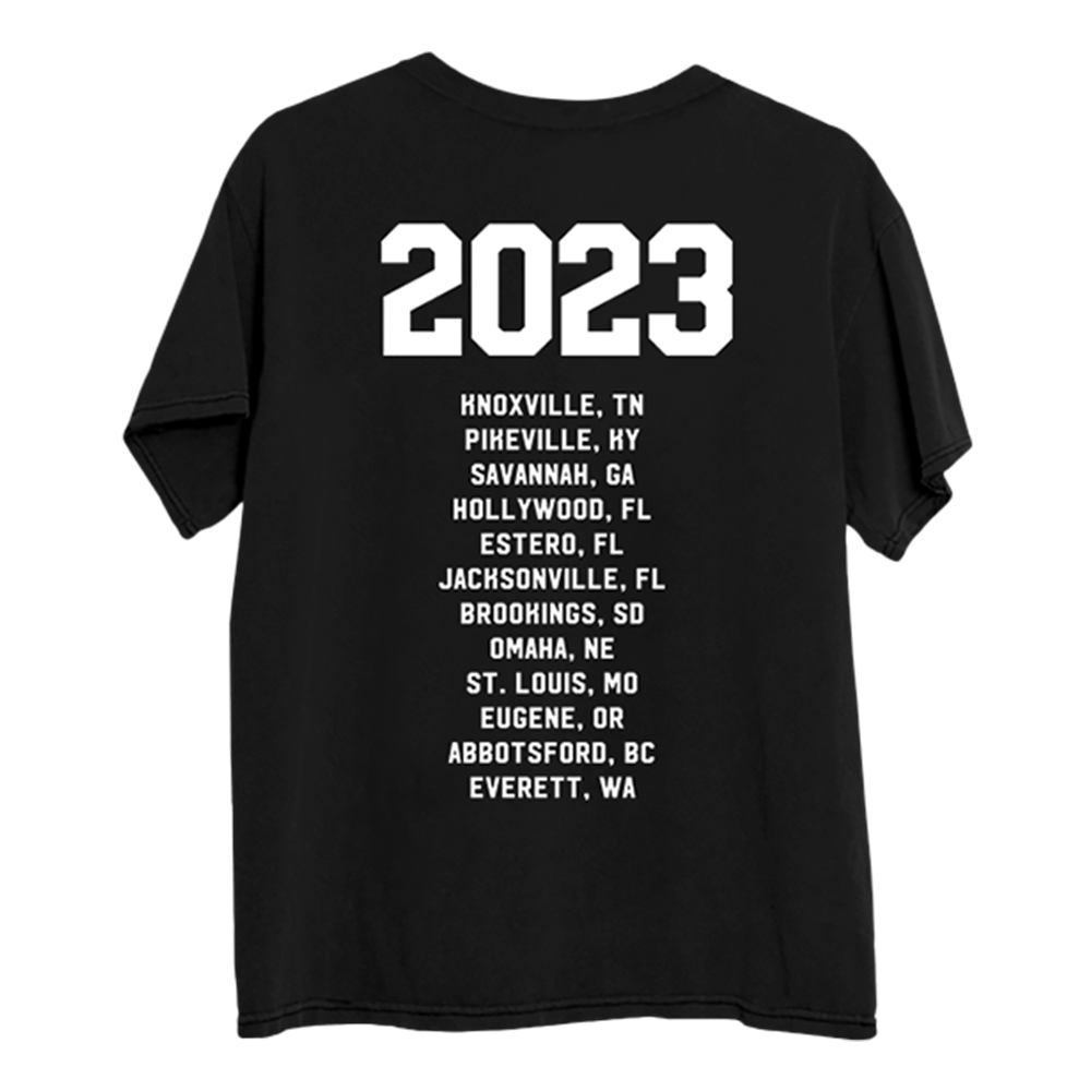 Midland Likes To Pardi Tour T-Shirt Back