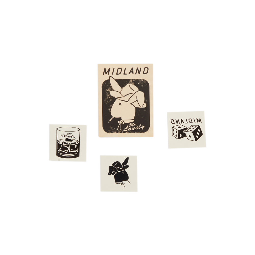 Mr. Lonely Temporary Tattoo Set