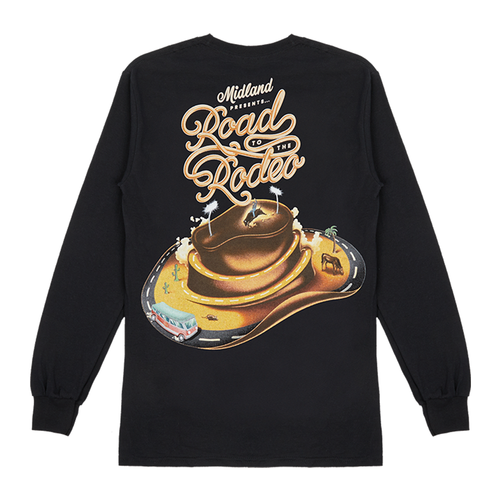 Road to the Rodeo Long Sleeve Back