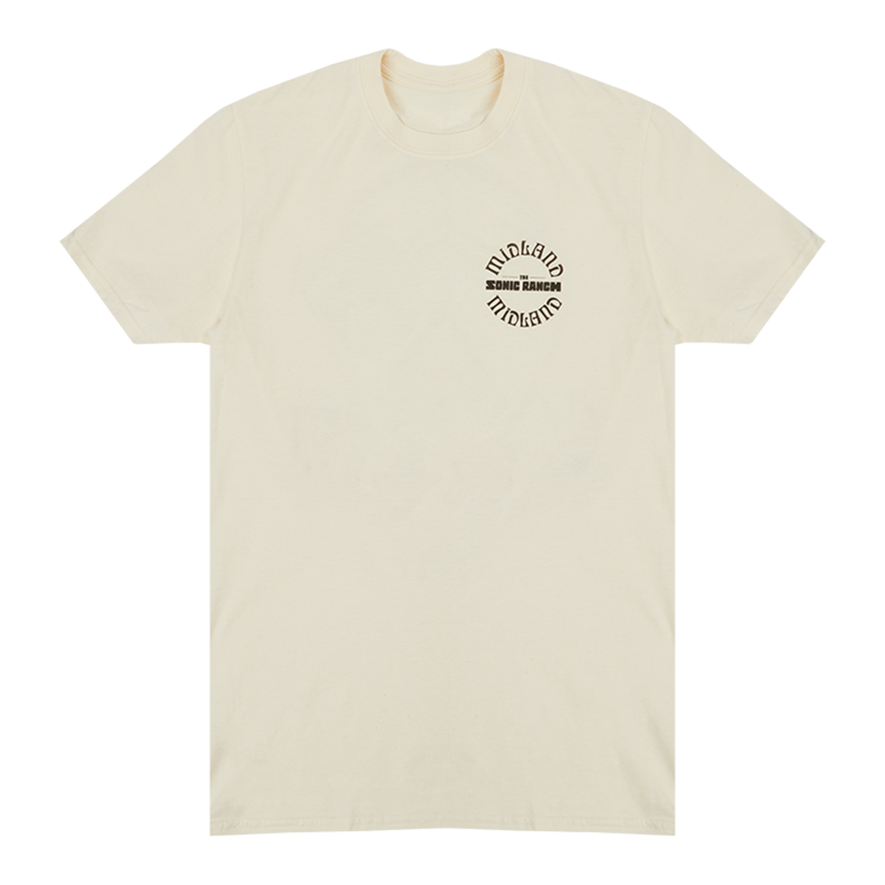 Sonic Ranch Natural Tee Front
