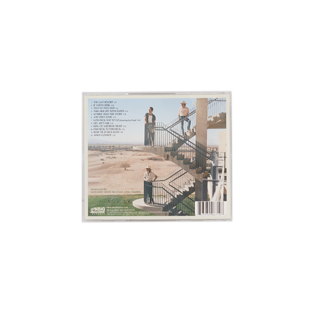 The Last Resort: Greetings From CD Back Cover