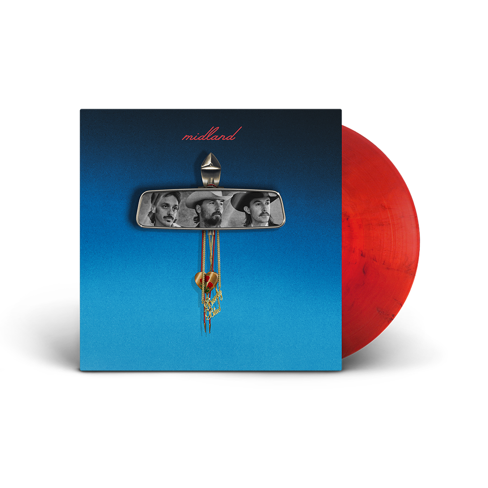 Barely Blue Red Smoke LP