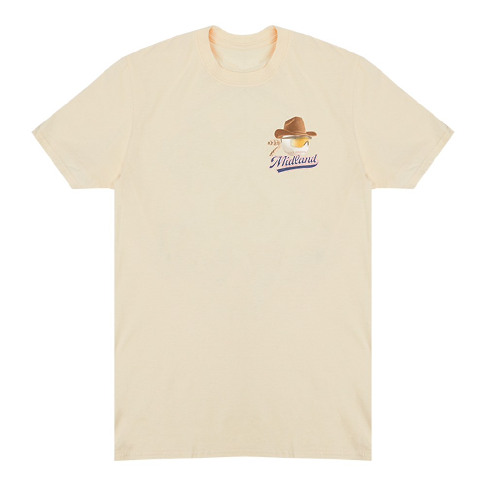 Baseball Cream T-Shirt Front