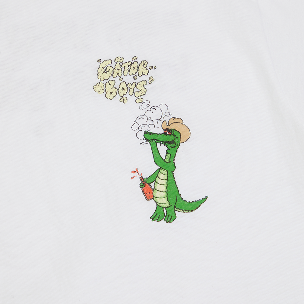 Gator Boys Tee Front Graphic Detail