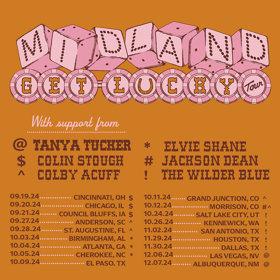 Midland Get Lucky Tour Dates Banner Mobile