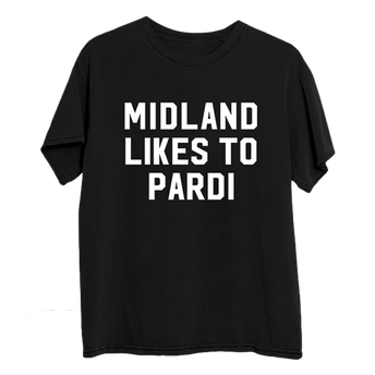 Midland Likes To Pardi Tour T-Shirt Front