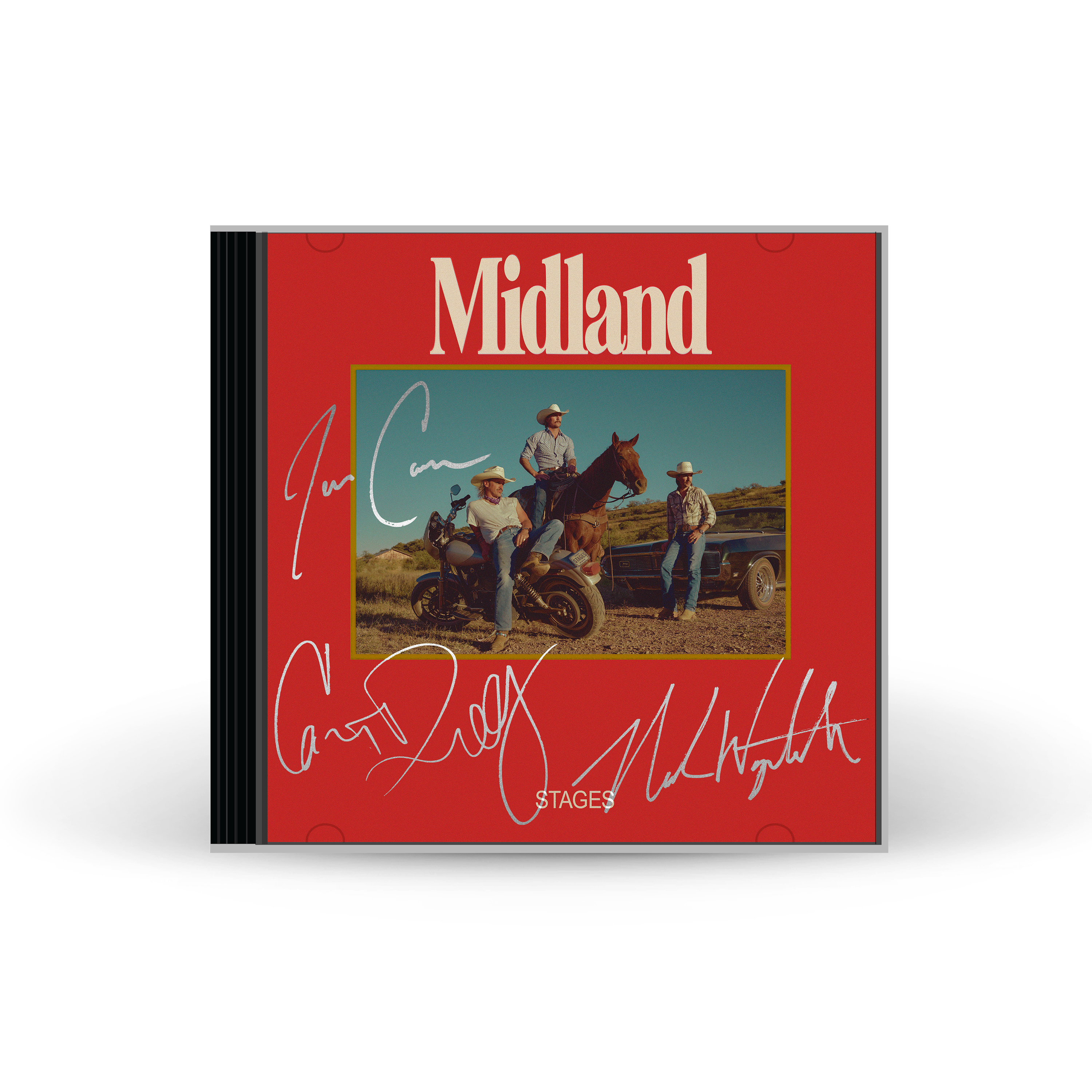 Stages Signed CD