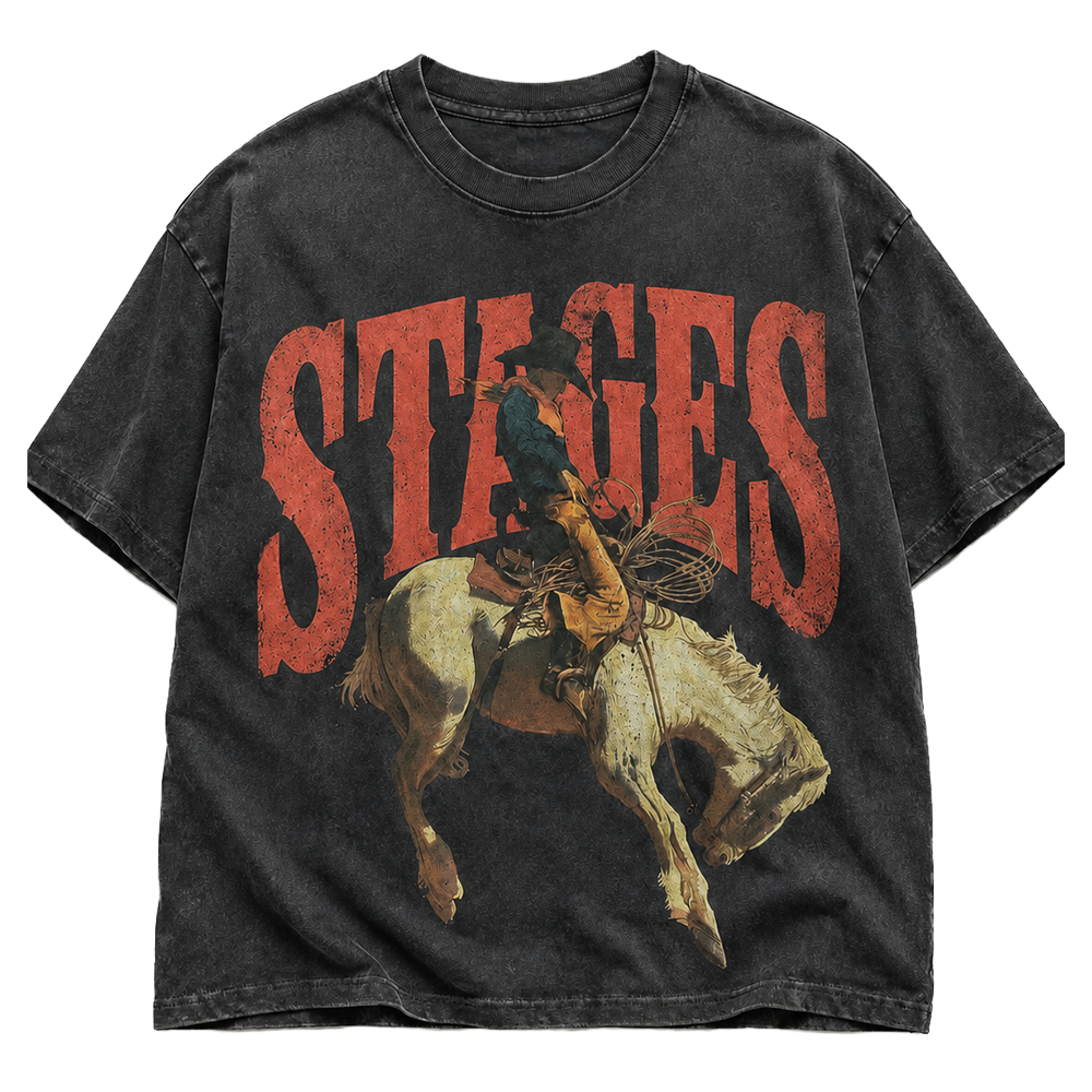 Midland Stages Rodeo Tee Front