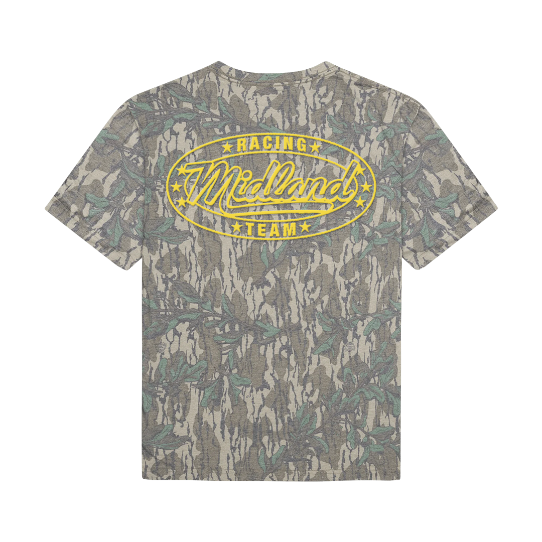 Burnout Wings Mossy Oak Tee back