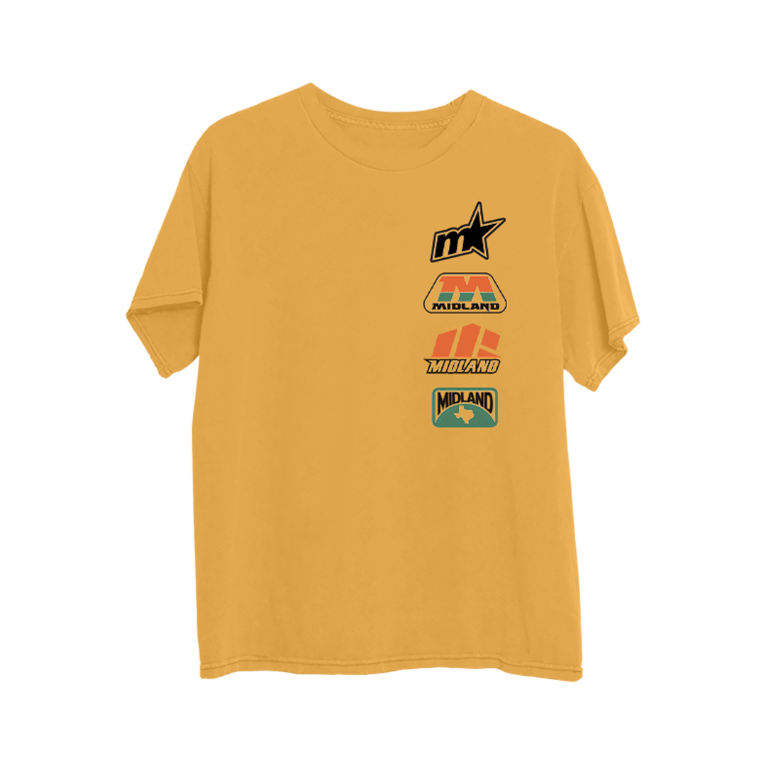 Kickin' Up Dust Gold Tee