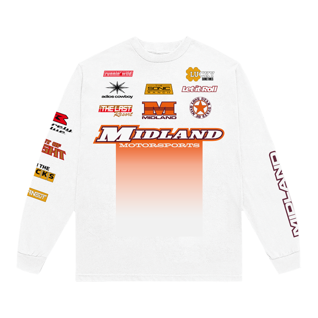 Midland Motorsports Logo Long Sleeve
