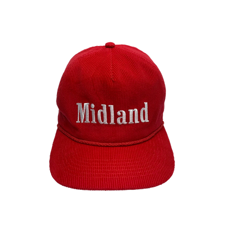 Red Midland Hat Front