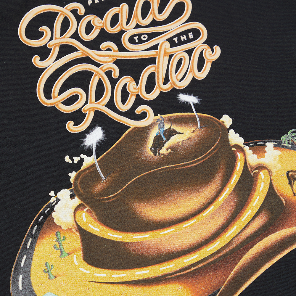 Road to the Rodeo Long Sleeve Back Graphic Detail