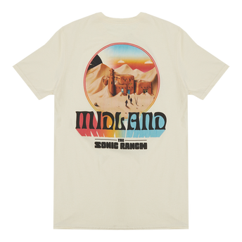 Sonic Ranch Natural Tee Back
