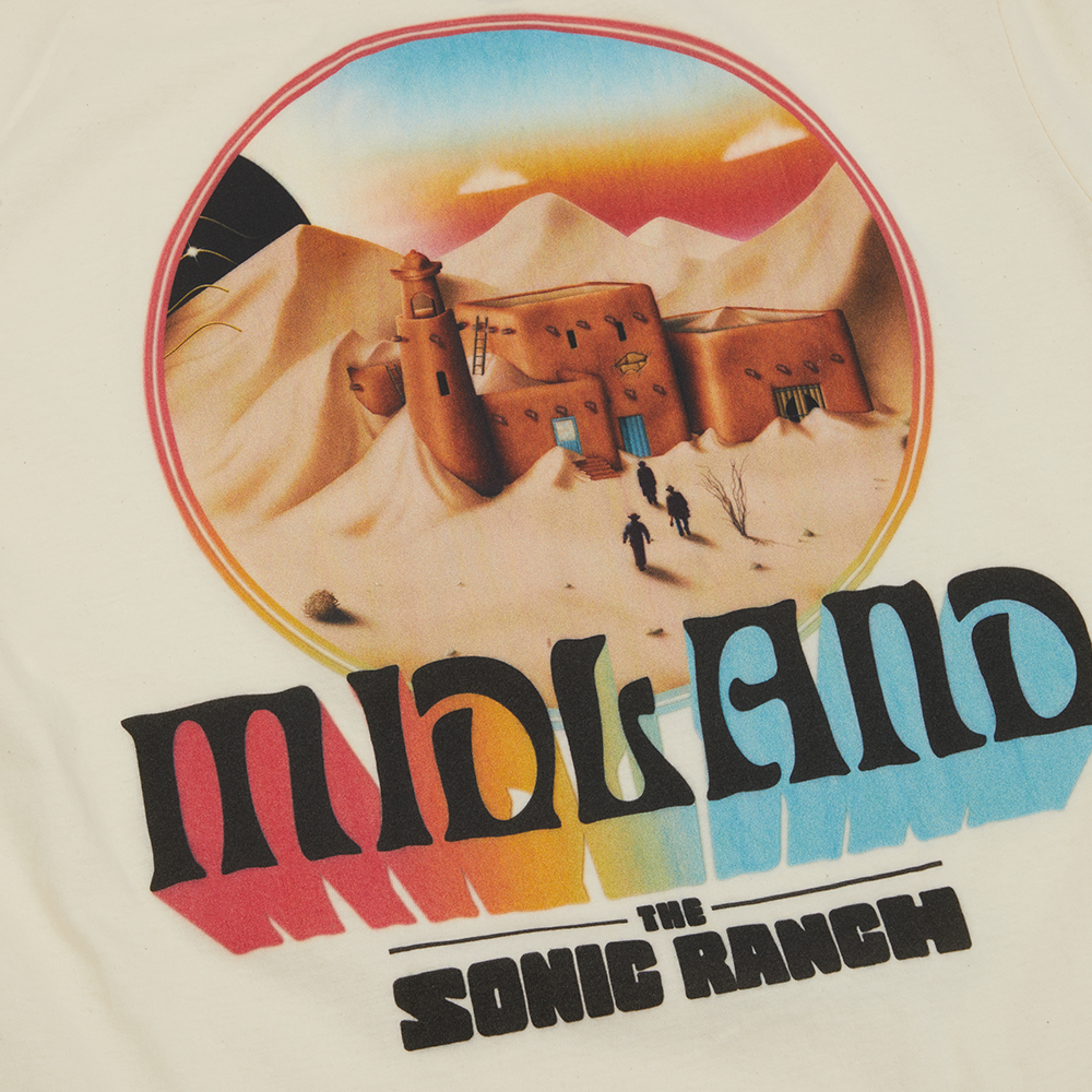 Sonic Ranch Natural T-Shirt - Midland Official Store