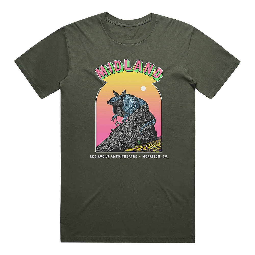 Red Rocks Armadillo Tee